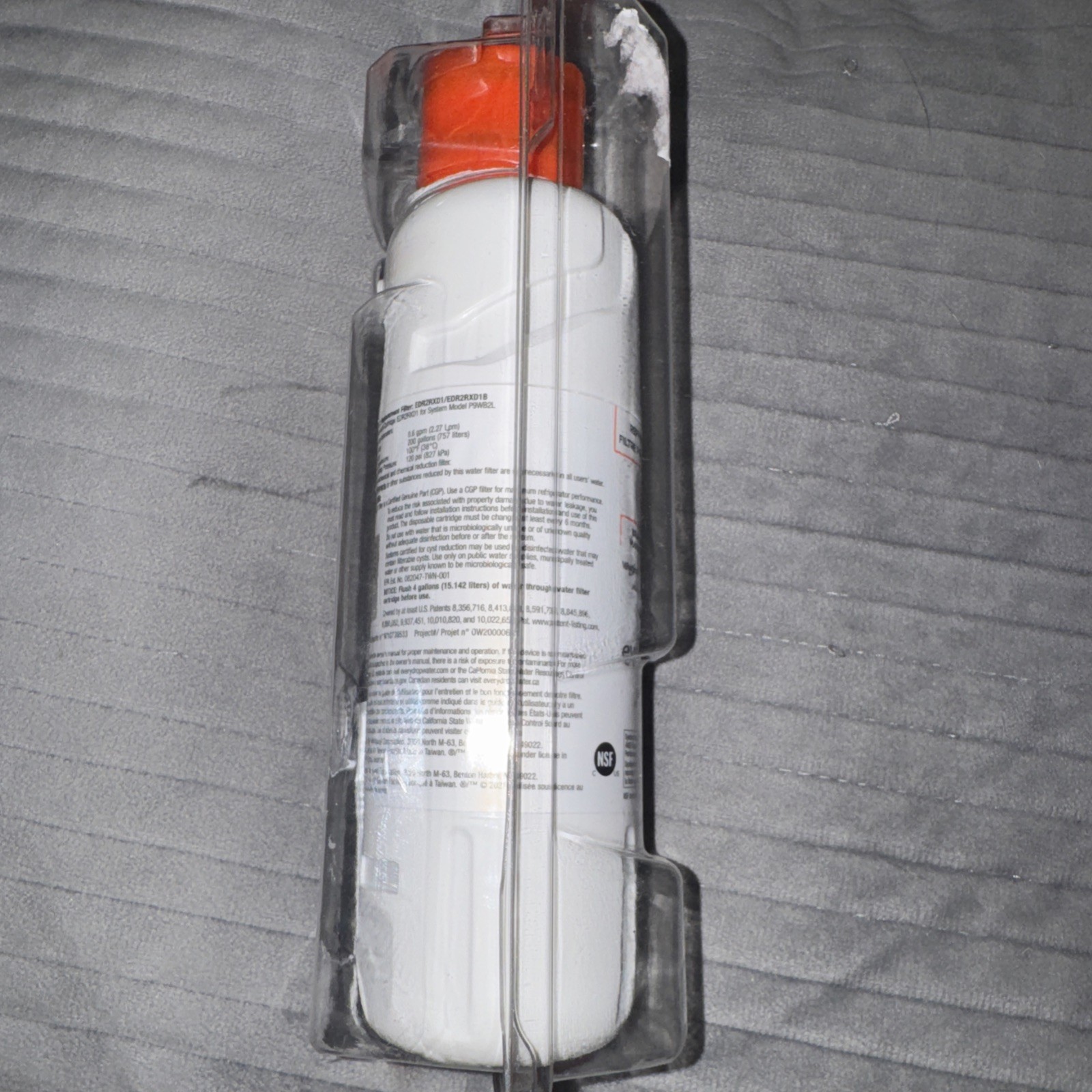 Refrigerator Filter 2 EveryDrop Ice and Water Filter by Whirlpool Single