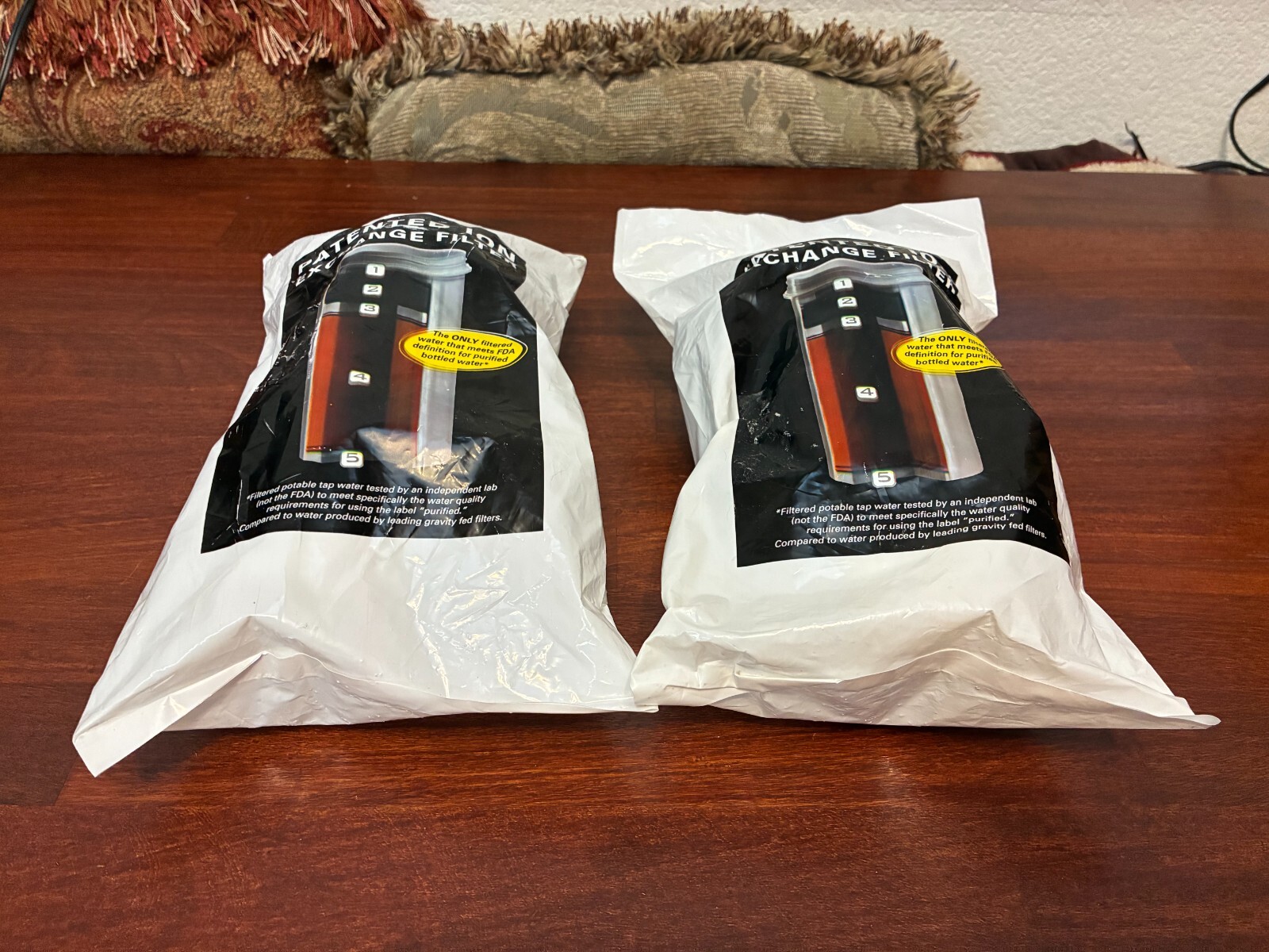 Patented Ion Exchange Filter Lot Of 2 New