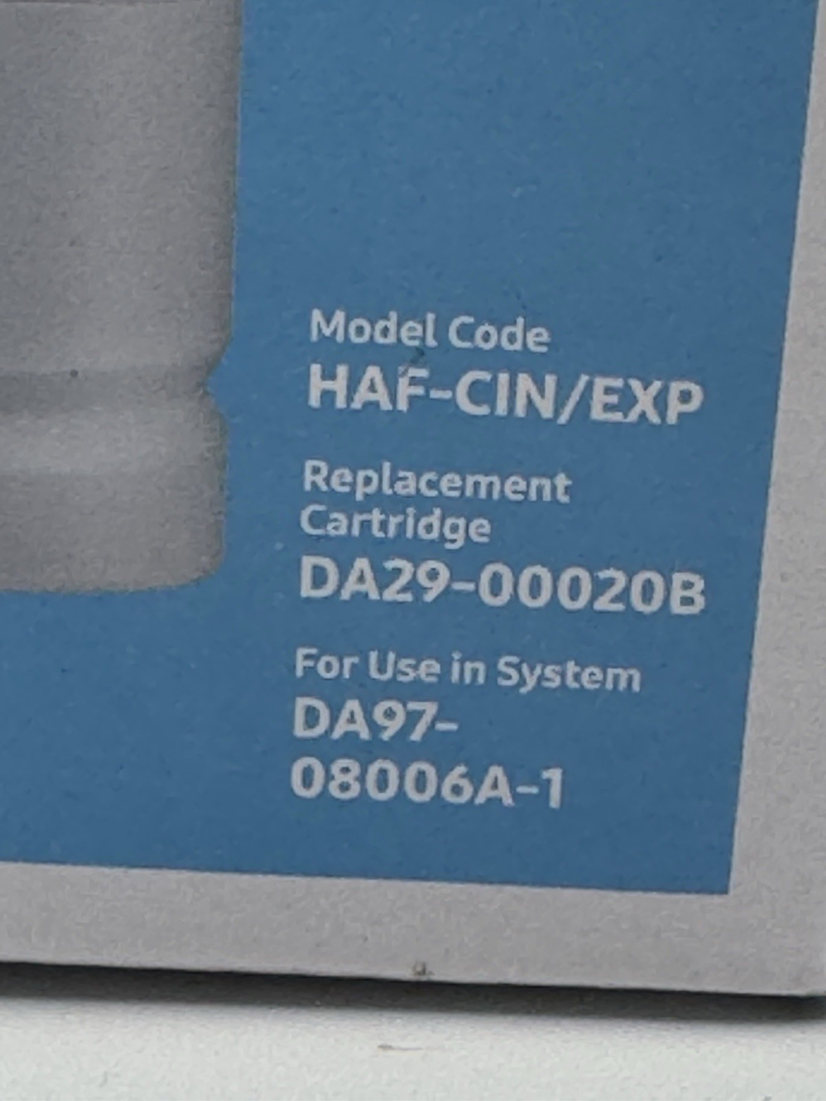 2 PACK Genuine Samsung DA29-00020B HAF-CIN/EXP Refrigerator Water Filter (New)
