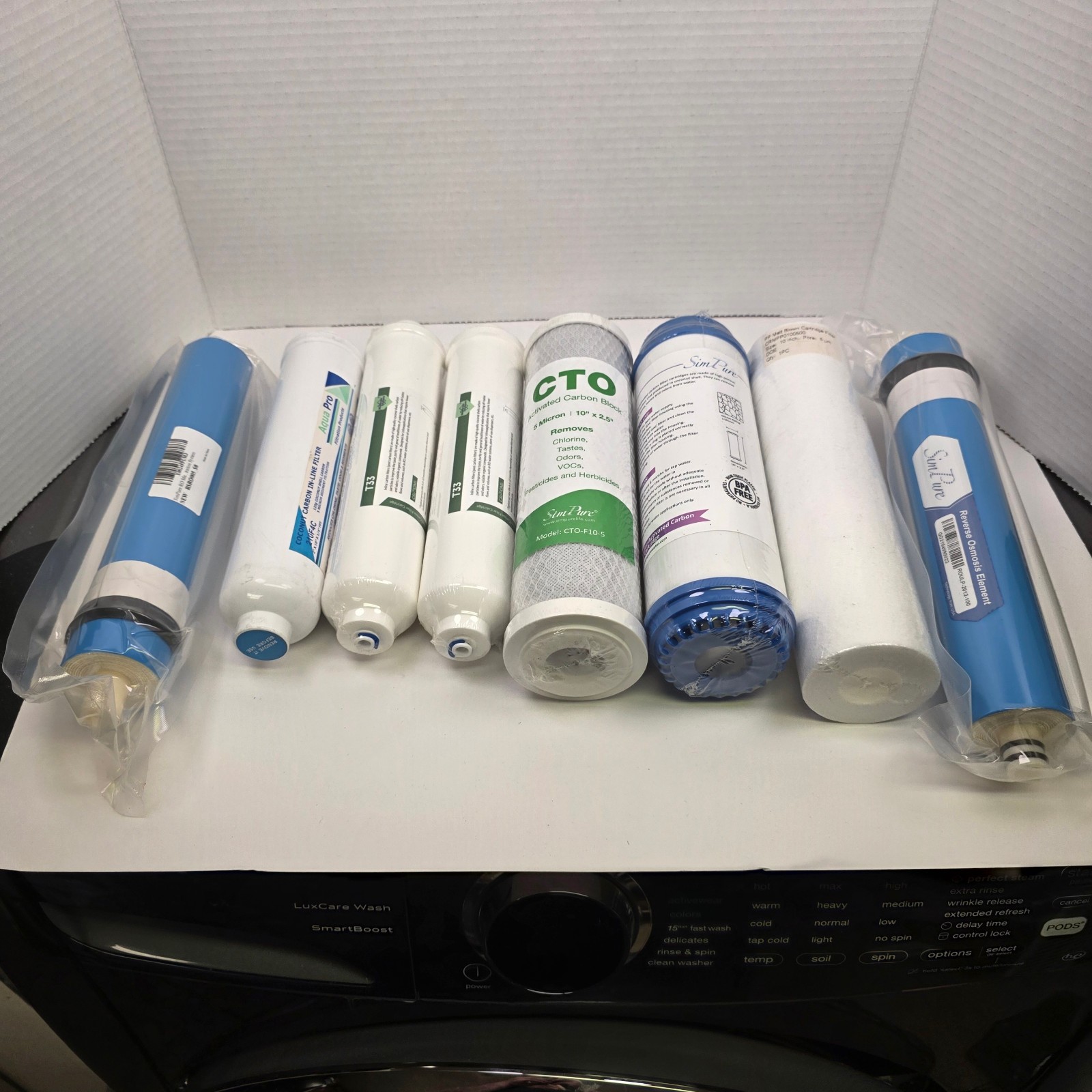 10″x2.5″ Granular Activated Carbon Water Filter Whole House Cartridges RO System