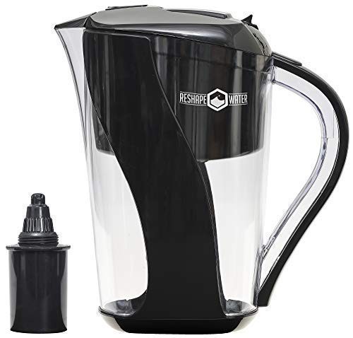 10- Cup Pitcher with 6-Stage Filter. Removes Fluoride, Chlorine, Lead, and Ot…