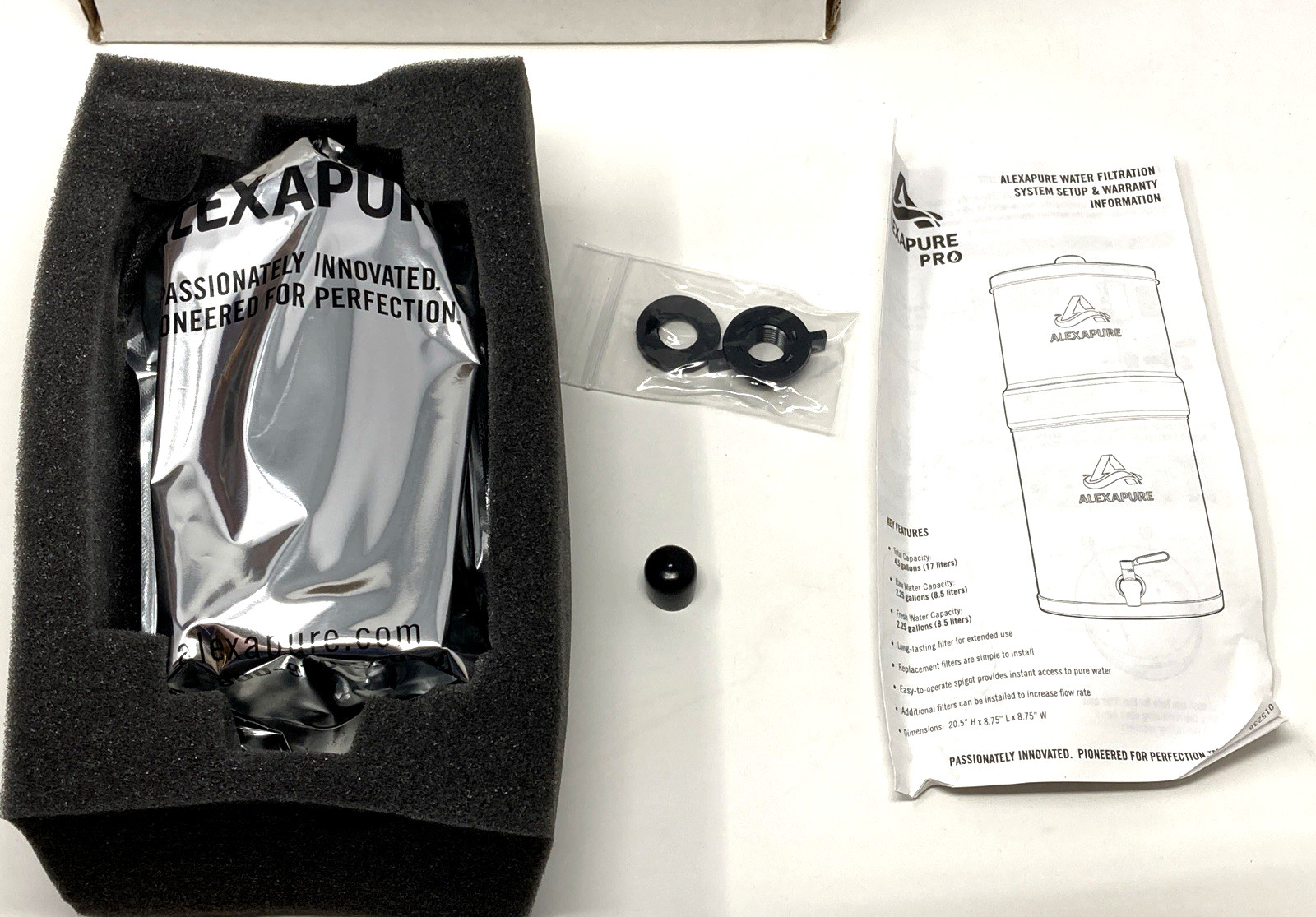 Genuine Alexapure PRO 2387 Replacement Water Filter New