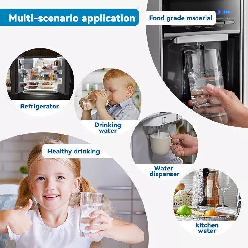 1/2/3/4 For LG LT1000P ADQ747935PACK Refresh Refrigerator Ice Water Filter USA