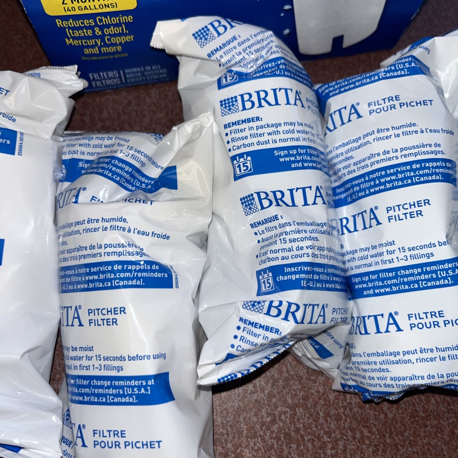 Brita Water Filters Standard Replacement 6 Pack