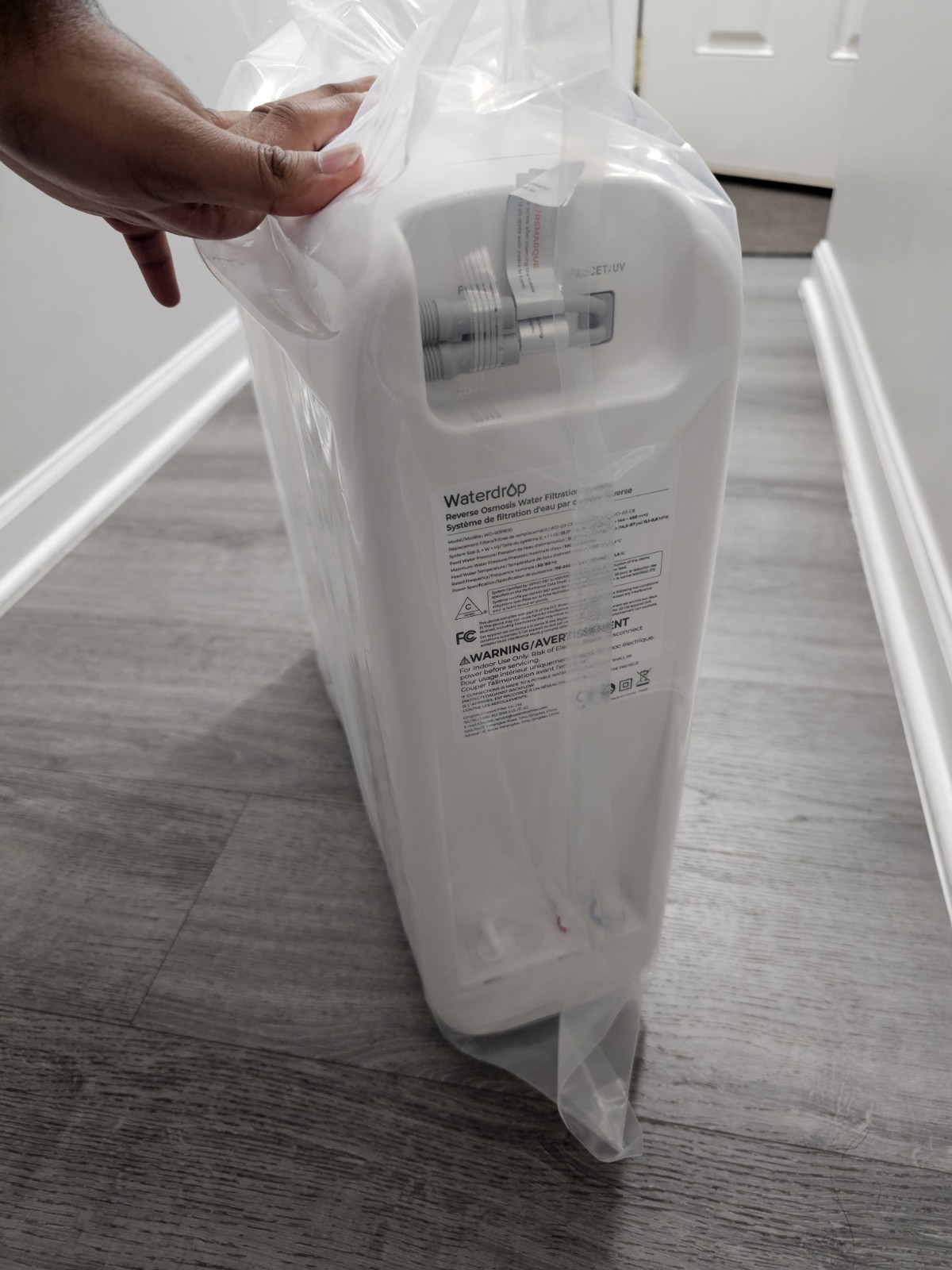 Waterdrop G3P800 Reverse Osmosis System, NSF/ANSI 42 & 53 & 58 & 372 Certified