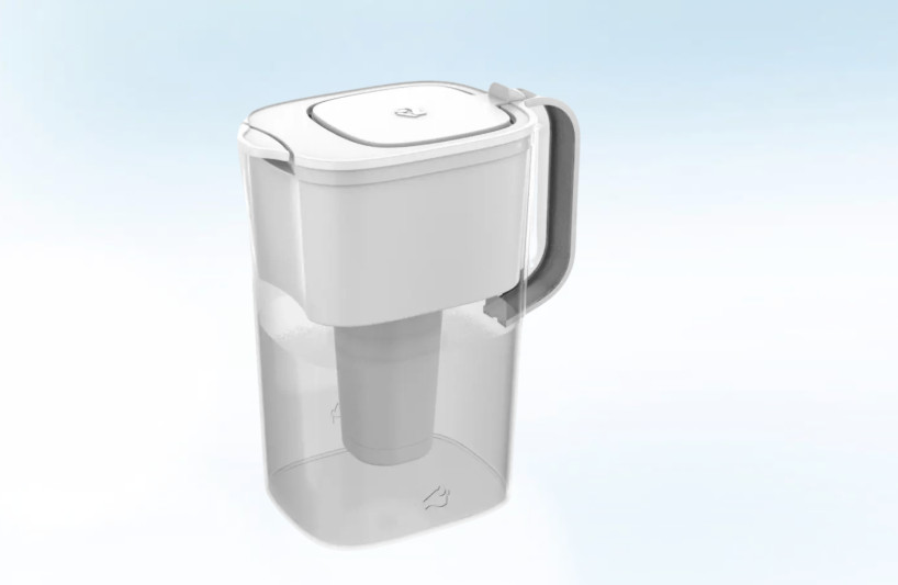 HOMEWATER WATER FILTRATION PITCHER 2.5 LITER (10 CUPS) + FILTER – NEW IN BOX