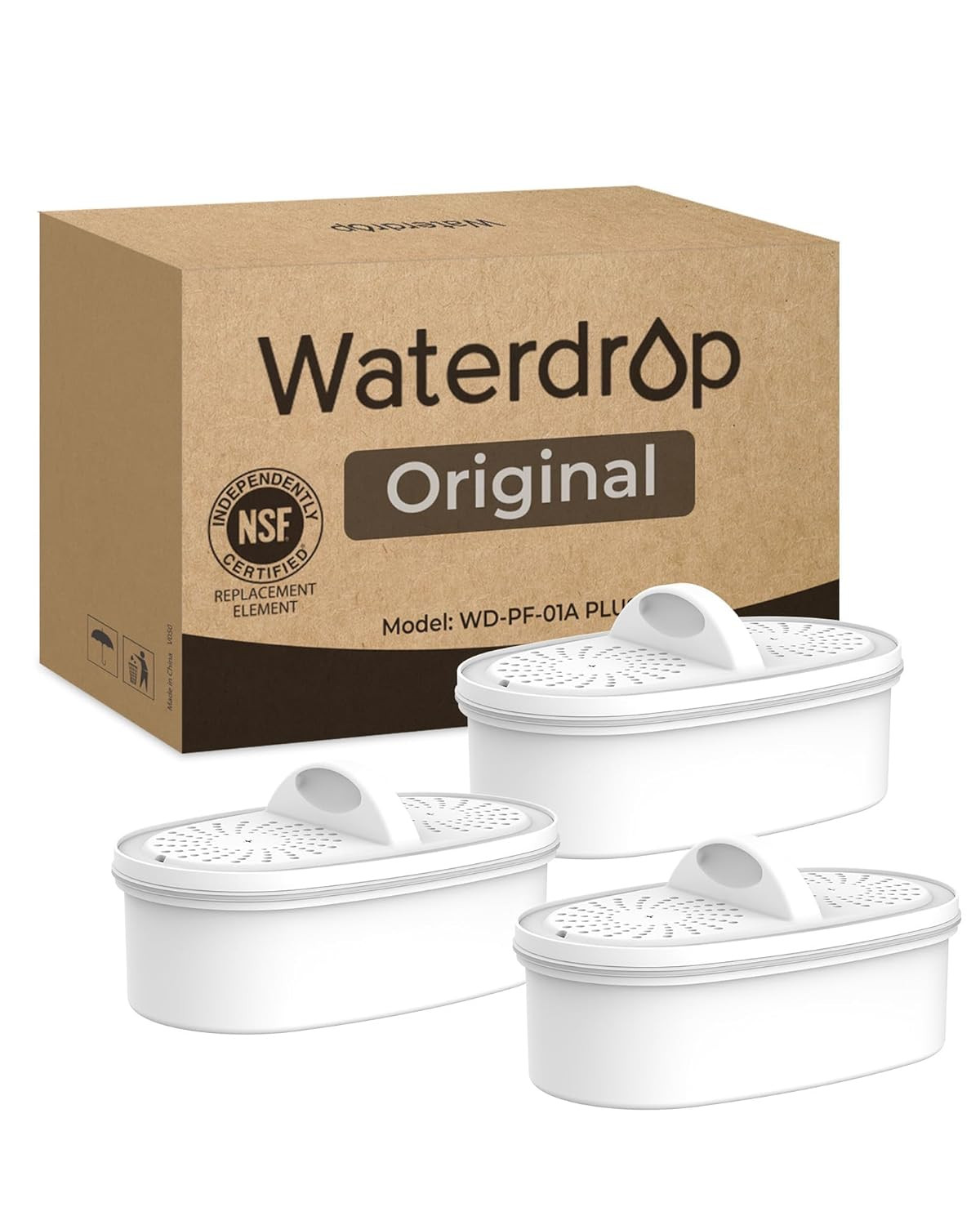 [Original] WD-PF-01A plus Replacement Filters for All Pitcher Filtration Syste