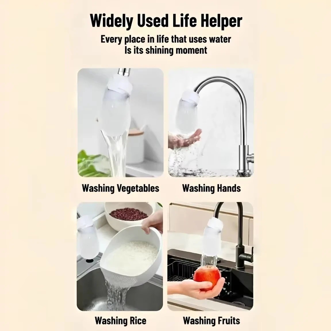 Cotton Filter Bag For Faucet, DIY Faucet Filter Cotton Bags Water Filters