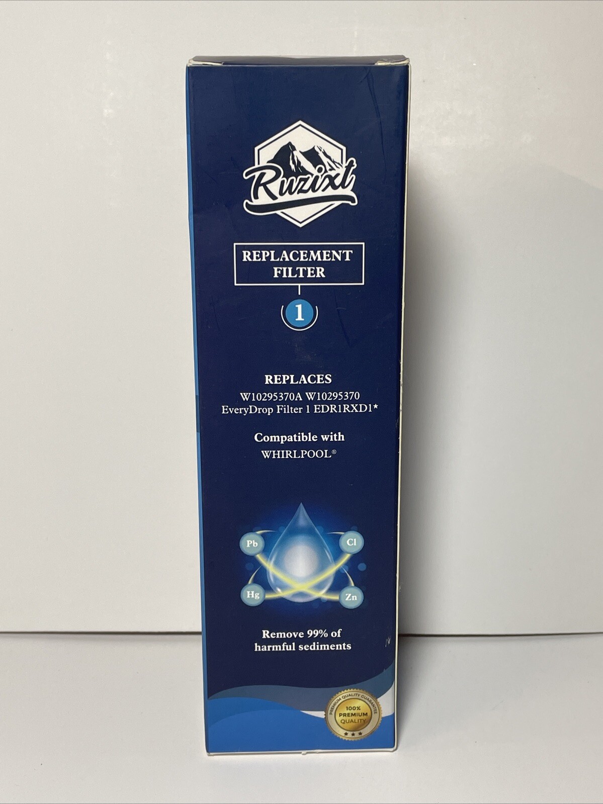 W10295370A EDR1RXD1 Filter Ruzixt Refrigerator Ice Replacement ONE PIECE Sealed