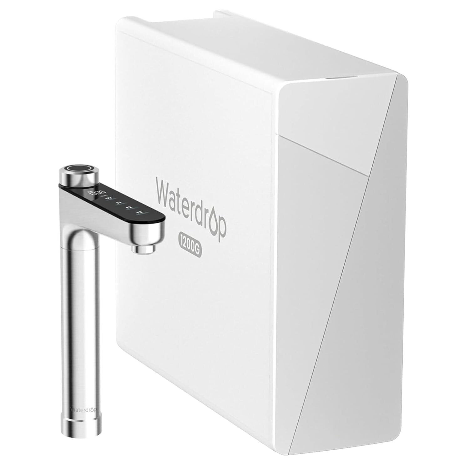Waterdrop X12 Alkaline Mineral pH+ Reverse Osmosis System,1200 GPD Fast Flow RO