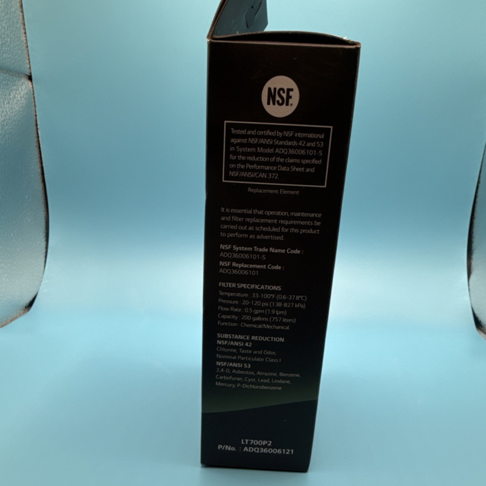 LG – LT700P2 Refrigerator Water Filter 2 Pack
