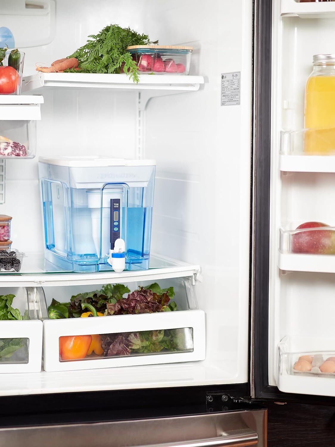 ZeroWater 52-Cup Ready-Read 5-Stage Water Filter Dispenser PFOA/PFOS。
