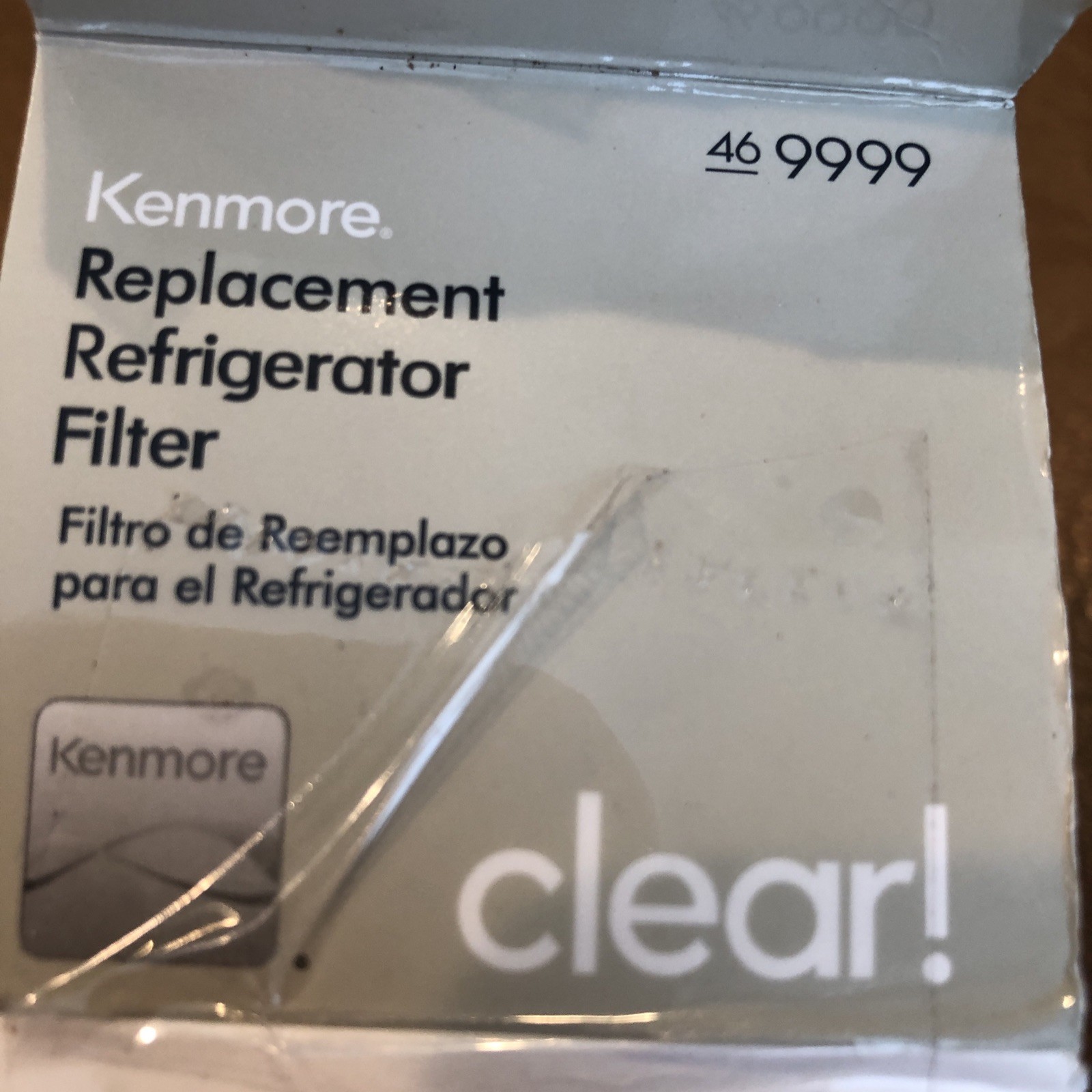 KenmoreClear 46-9999 Replacement Refrigerator Water Filter sealed