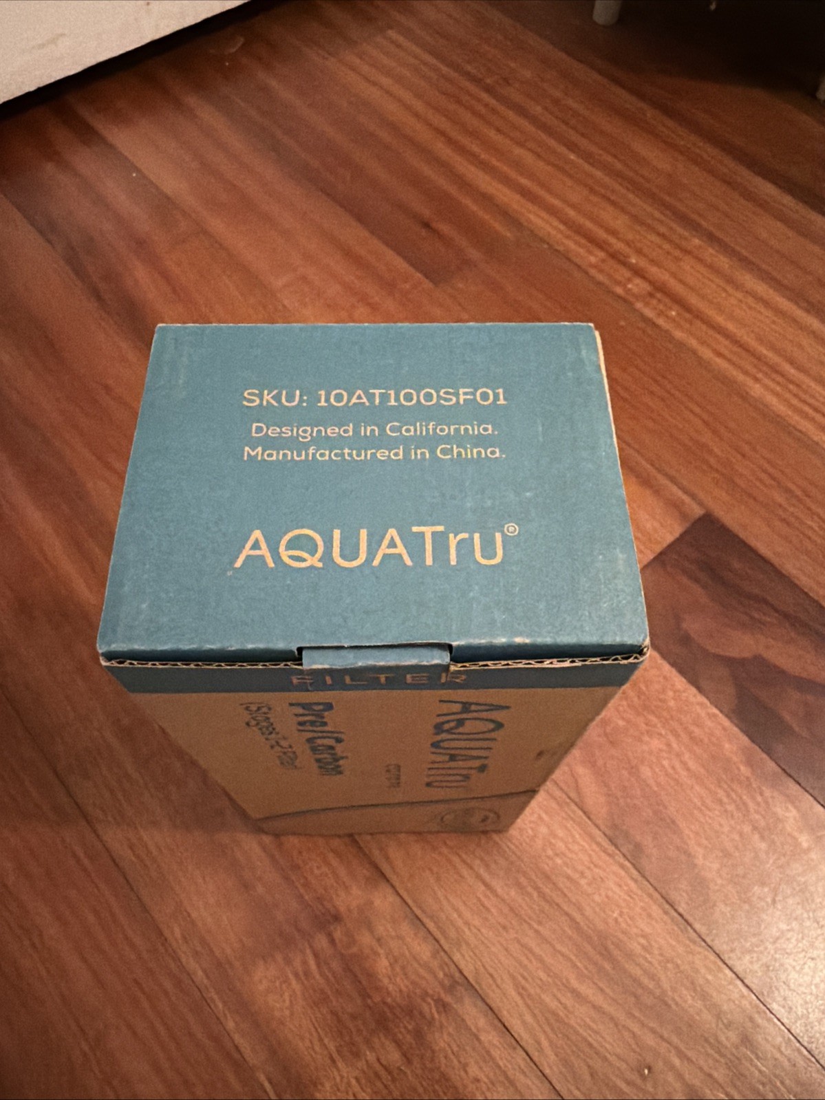 AQUA TRU Carafe AT100 2-Stage Pre/Carbon Filter Reduces Sand Silt Sediment New!