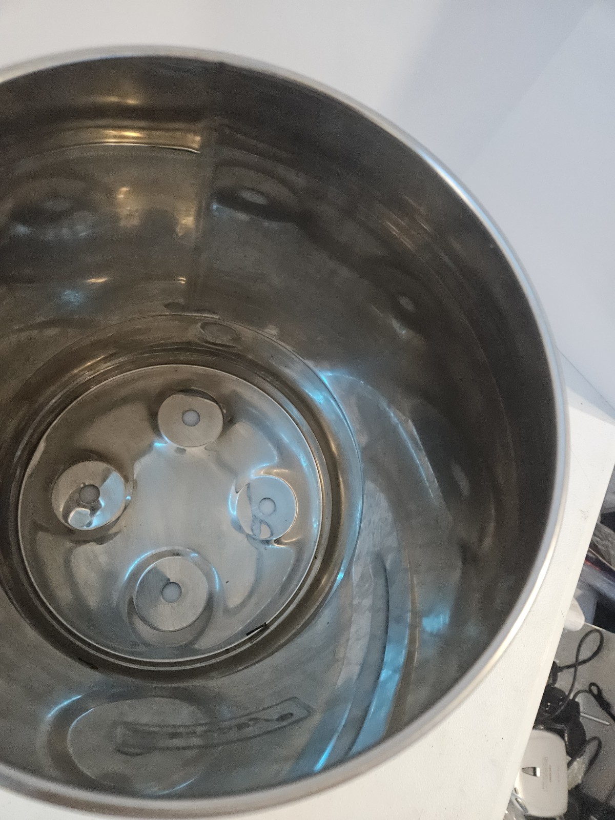 Big Berkey Stainless Steel Upper Chamber Replacement 4 Filter Holes – NO LID