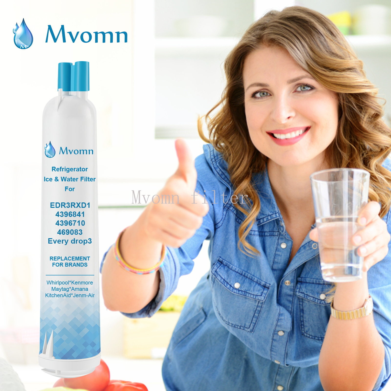 2 Pack Kenmore 9083 469083 9020 Replacement Refrigerator Cartridge Water Filter