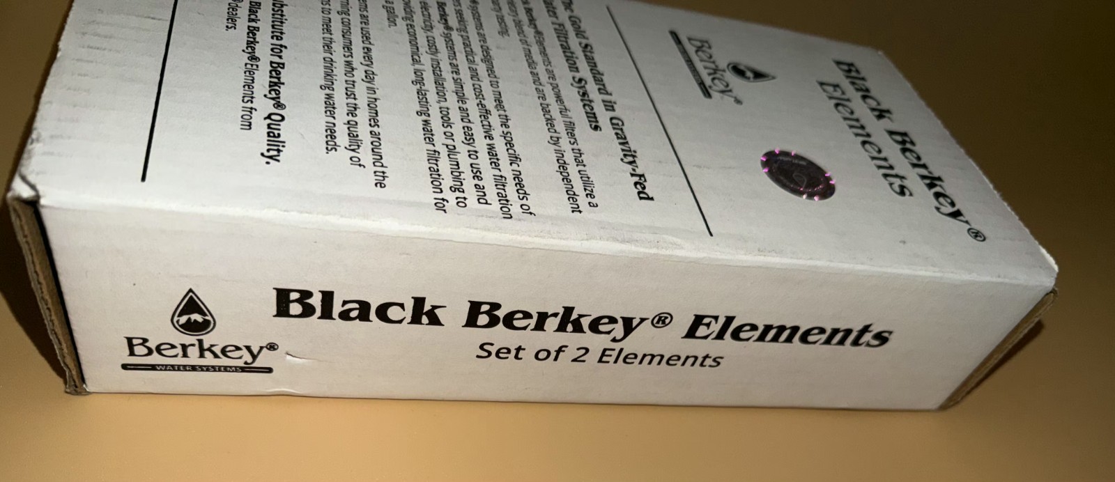 Black Berkey® Filters BB9-2 Authentic Cartridge New