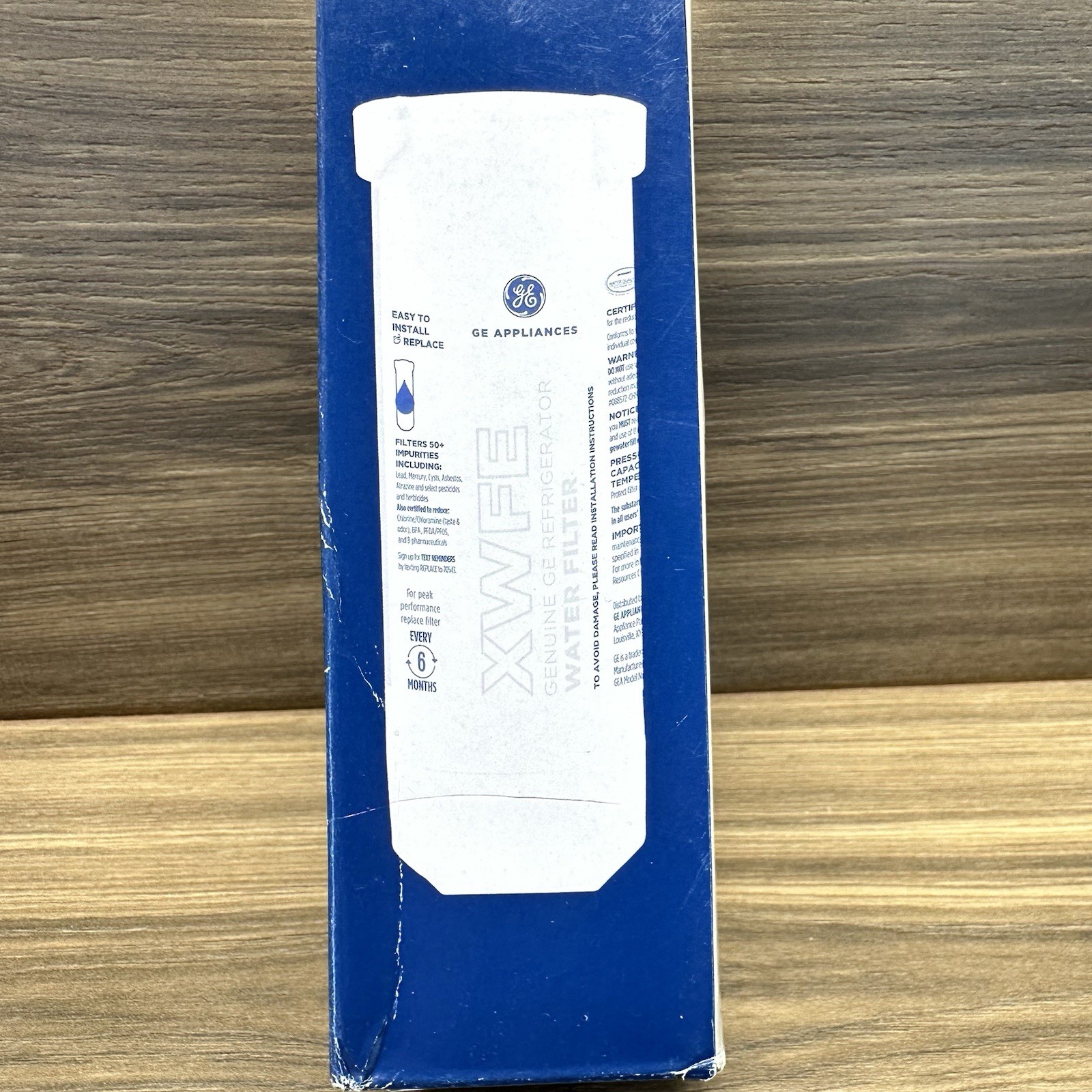 GE XWFE Genuine OEM Refrigerator Filter Replacement | Without Chip | Sealed
