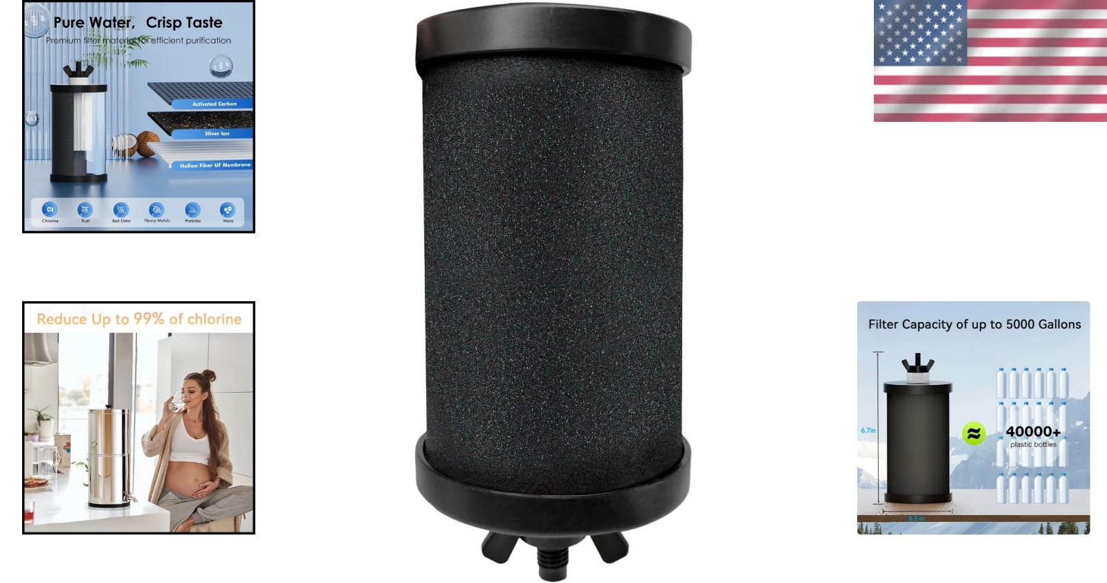 2387 Pro Replacement Water Filter Compatible with Alexapure Systems – 2 Filte…