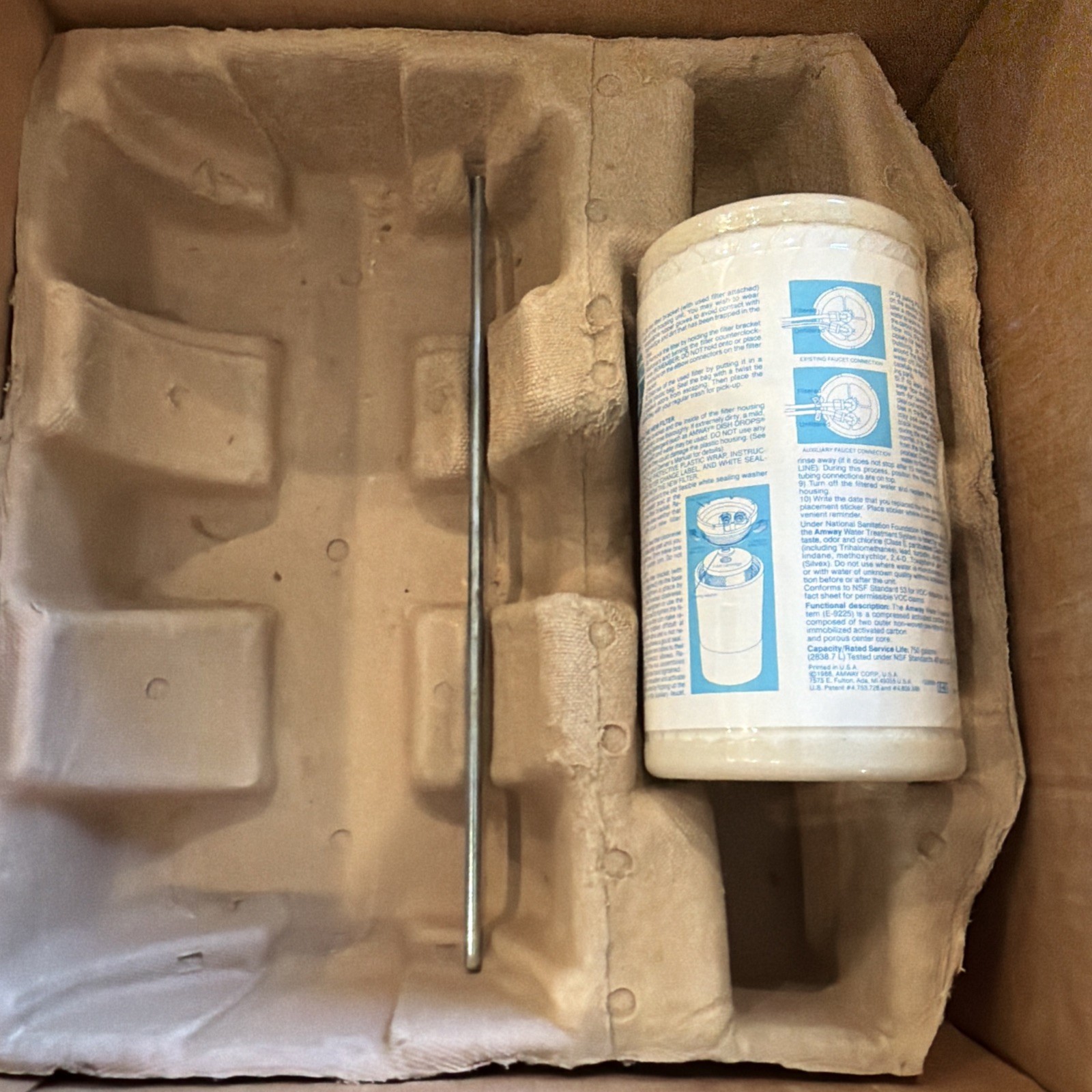 Amway Geniune OEM E-9225 Water Filter System w/OEM E-85 Replacement Filter