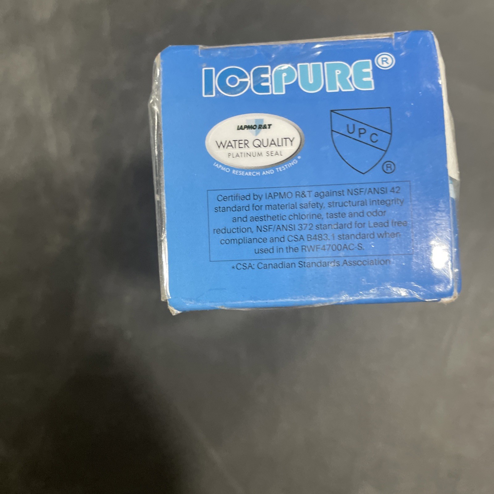NEW Icepure Rwf4700ac Water Filter For LG
