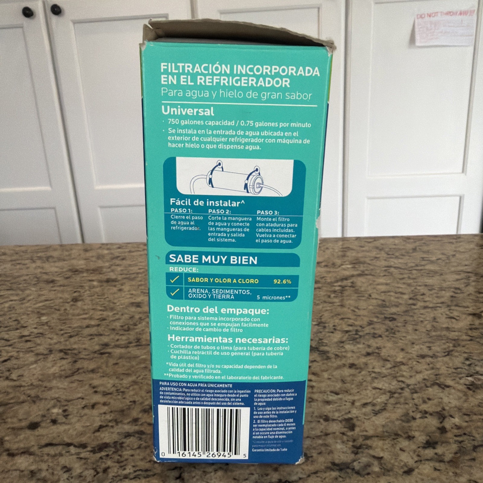 3M Filtrete Universal In Line Refrigerator Water Filter 6 Months 4IL-CTO-S01