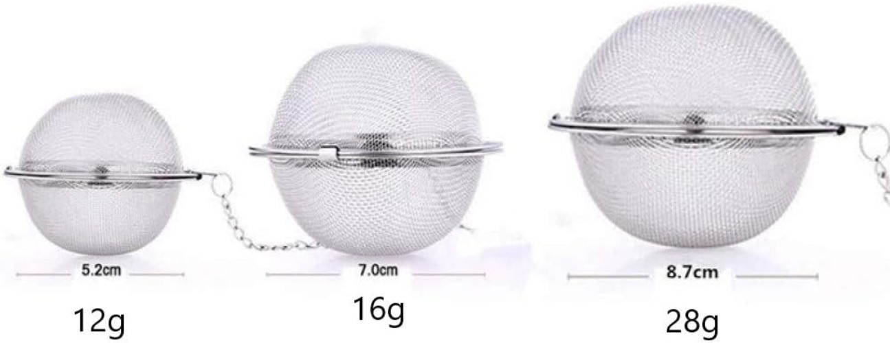 3pcs Stainless steel fine mesh seasoning ball kitchen soup spice stew filter …
