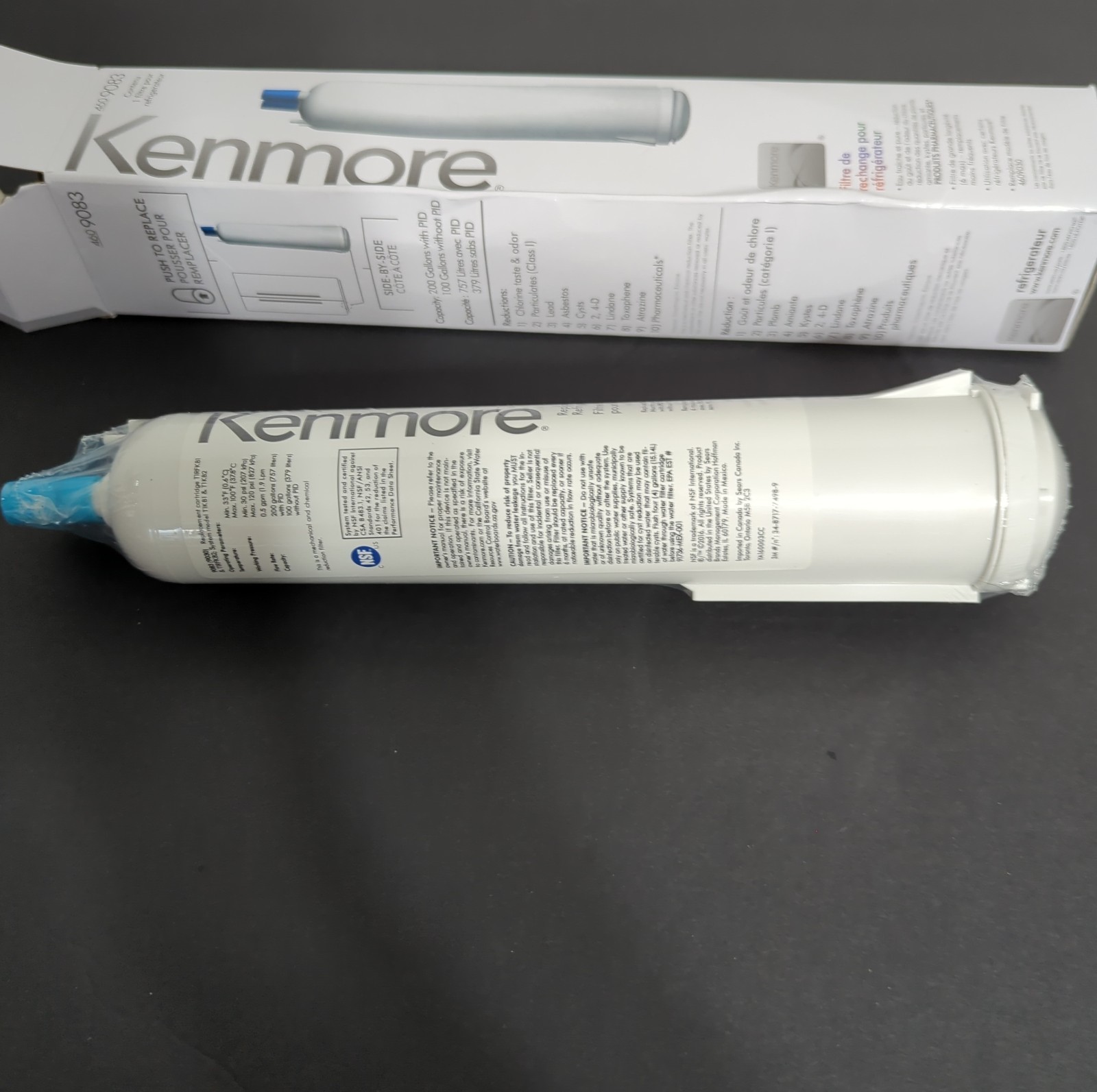 Genuine OEM 9083 Kenmore 4609083 Replacement Refrigerator Water Filter 4609030