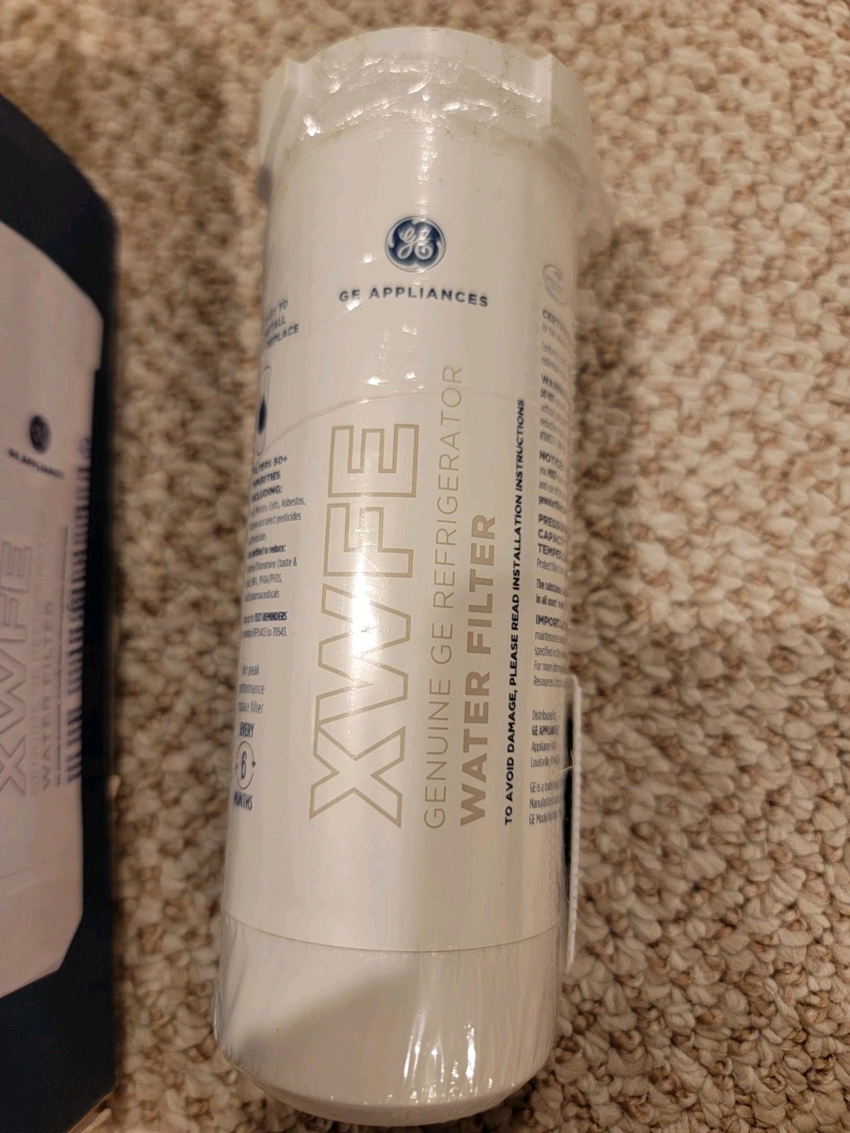 2 PACK GE XWFE Replacment Refrigerator Water Filter Without Chip READ