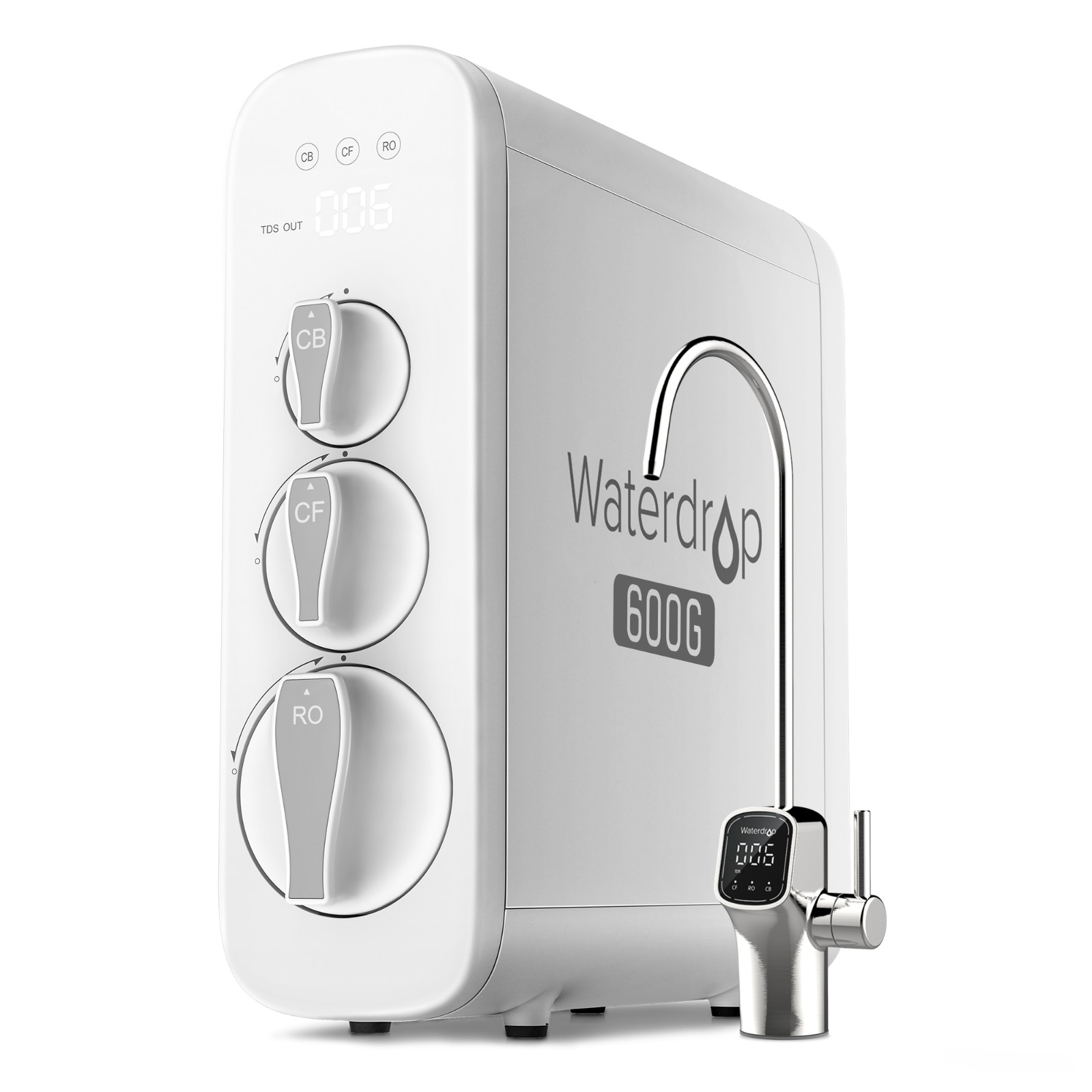 Waterdrop Reverse Osmosis System, Tankless Reverse Osmosis System, Under Sink