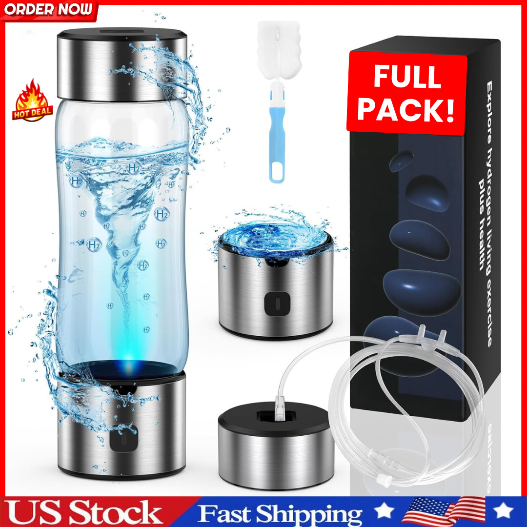2025 Upgrade Hydrogen Water Bottle Generator, 2 in 1 Hydroh Hydrogen Water Bottl