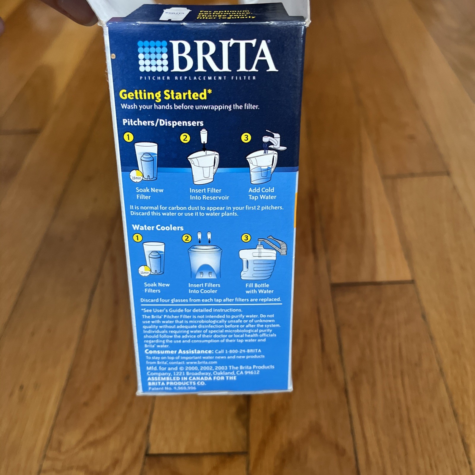 Brita Water Pitcher Replacement Filter #766229 7 PACK New Sealed 40gal 2 Month