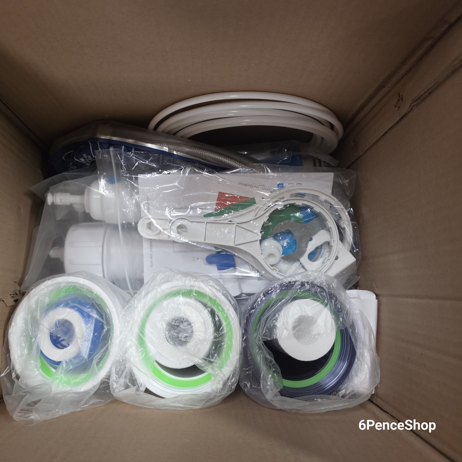 Kneysan 5-Stage Reverse Osmosis Water Filter System Under Sink RO Purifier NSF