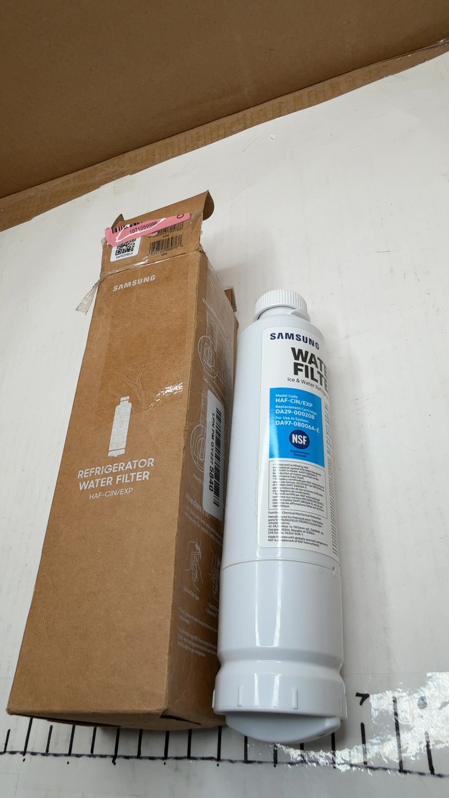 Water Filter for Select Samsung Refrigerators – White