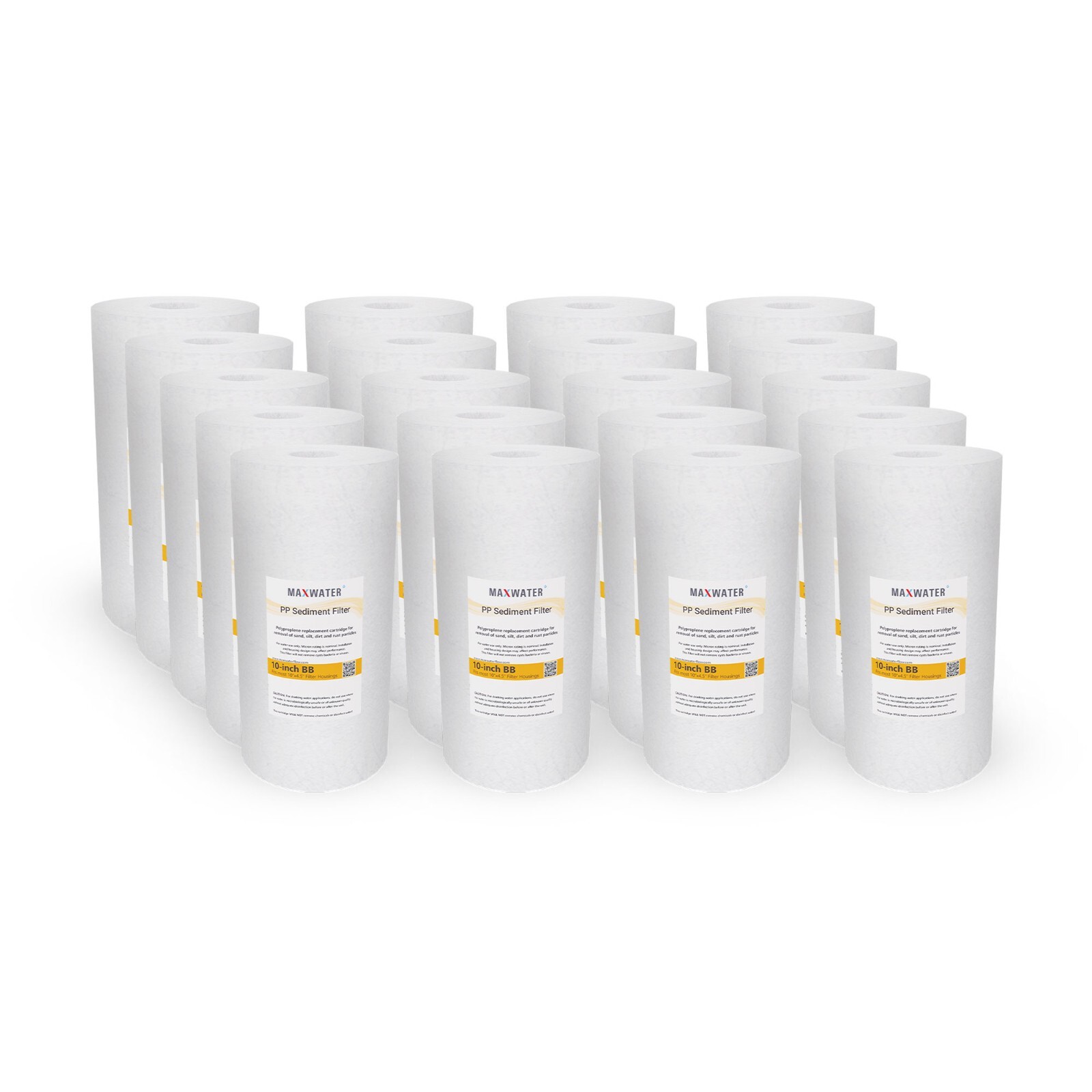 Pentek DGD-5005 5 Micron 10 x 4.5 Comparable Sediment Water Filter 20 Pack