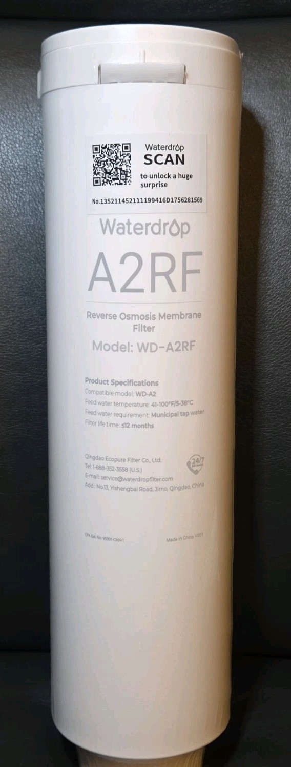 Waterdrop WD-A2RF Filter For Replacement WD-A2 Countertop Reverse Osmosis System