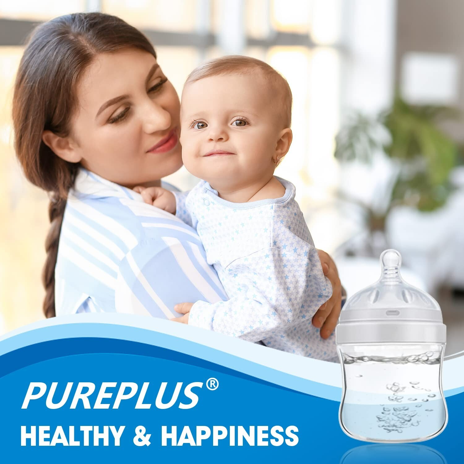 4 PACK Fit For LG LFXS26973S 46-9980 LFXS26973D LMXS28596D Water Filter Pureplus