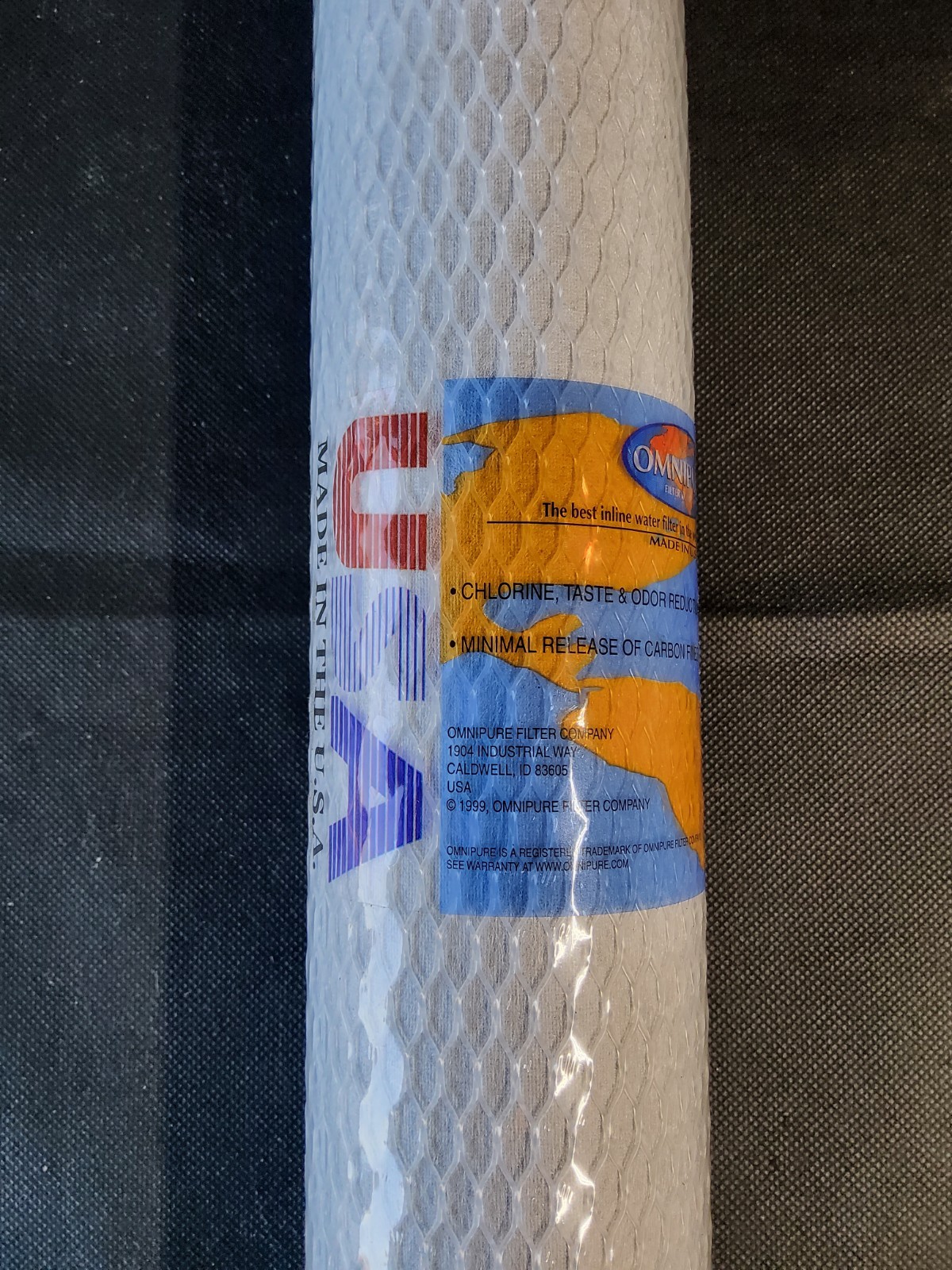 Omnipure OMB200 Water Filter 10M Inline Made In USA Chlorine Reduction Water