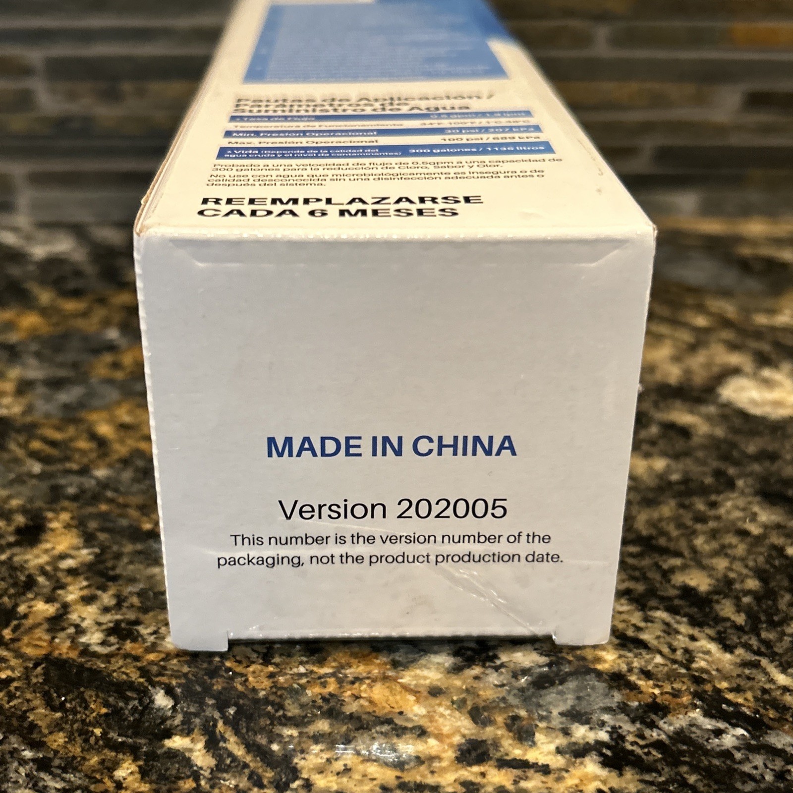 Golden Ice Pure Refrigerator Water Filter, #RWF1000A Sealed In Box
