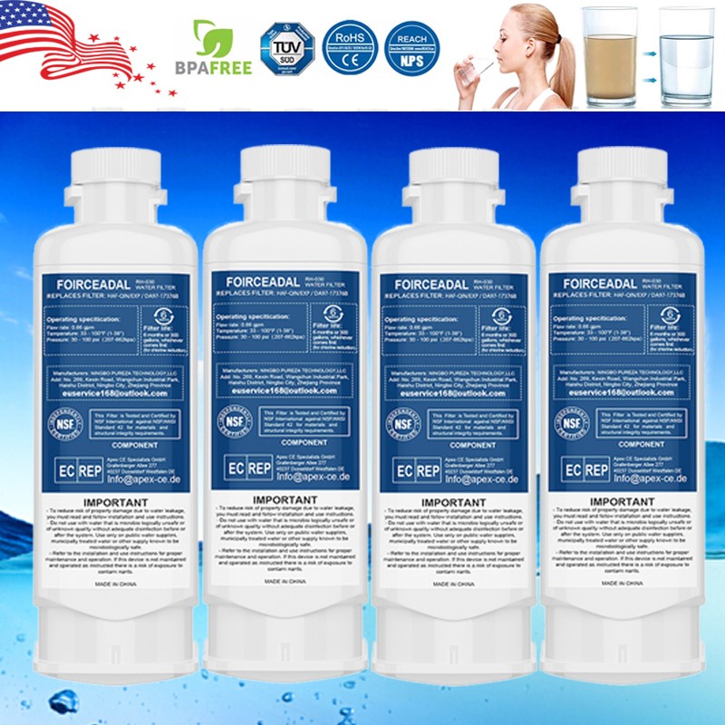 8-1Pieces DA97-17376B Replacement for Samsung Refrigerator Water Ice Filter NEW