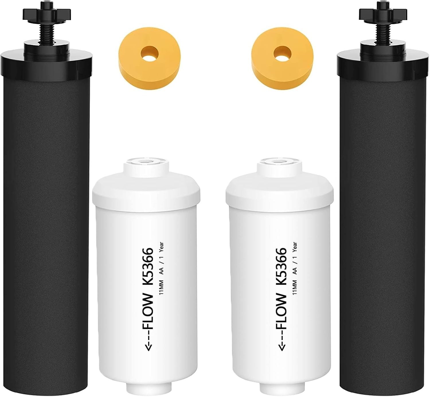 Gravity Water Filter Replacement BB9-2 PF-2 Compatible NSF42 Combo Pack