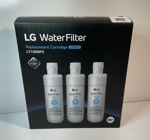 LG Genuine LT1000P/PC/PCS Refrigerator Water 3 PACK