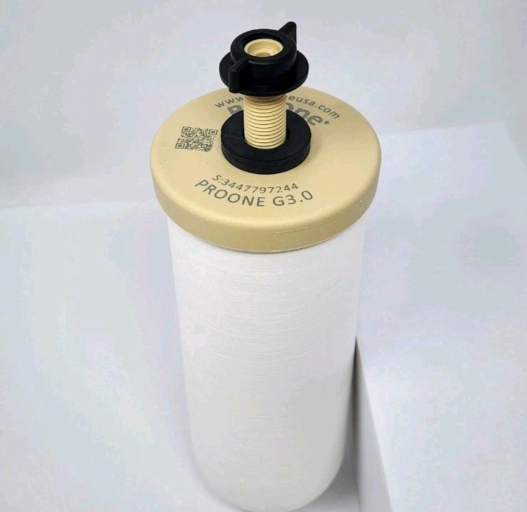 ProOne G3.0 7 Inch Ceramic Gravity Countertop Water Filter 3-Stage All-In-One