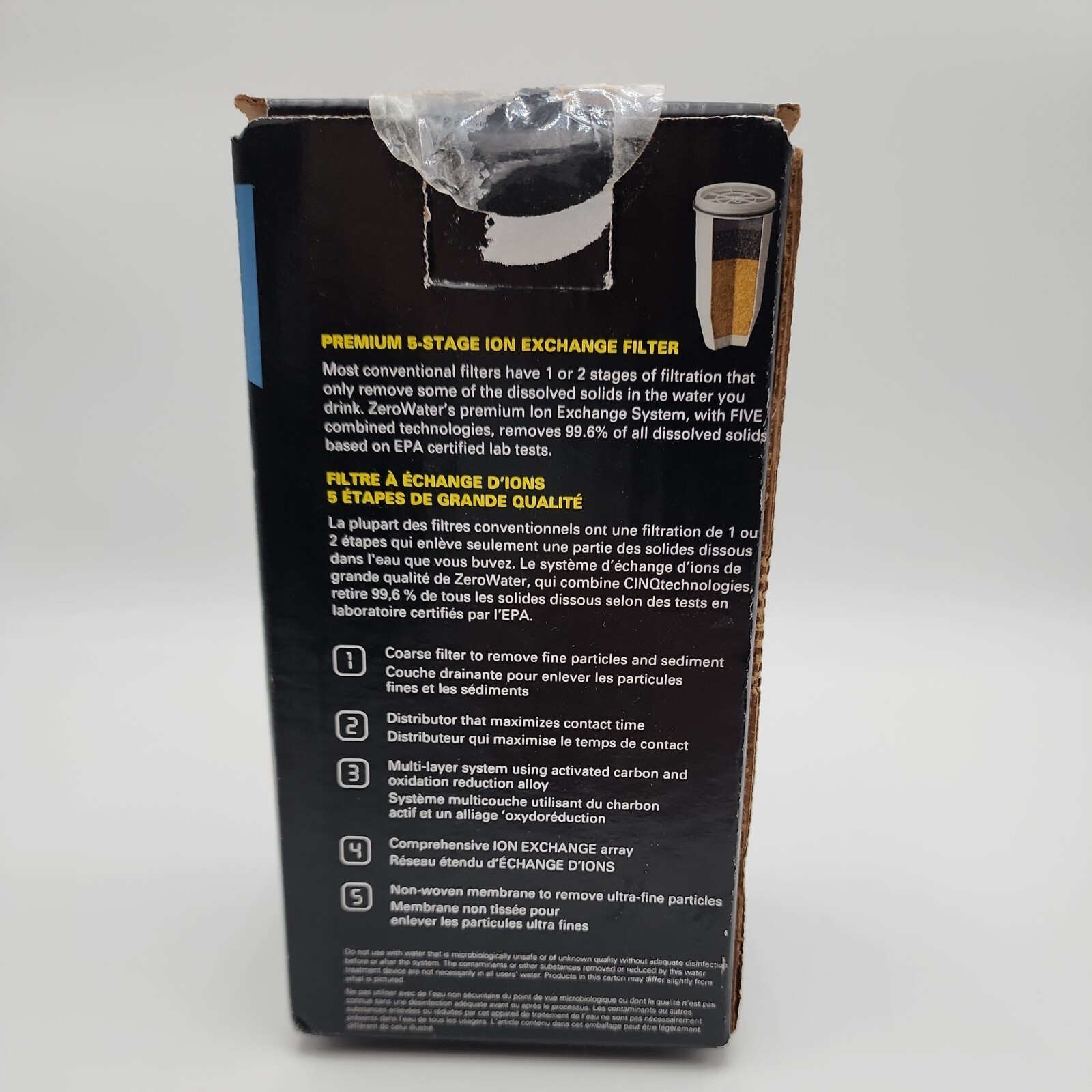ZeroWater Pitcher Replacement Filter ZR-001 Sealed Zero Water open box