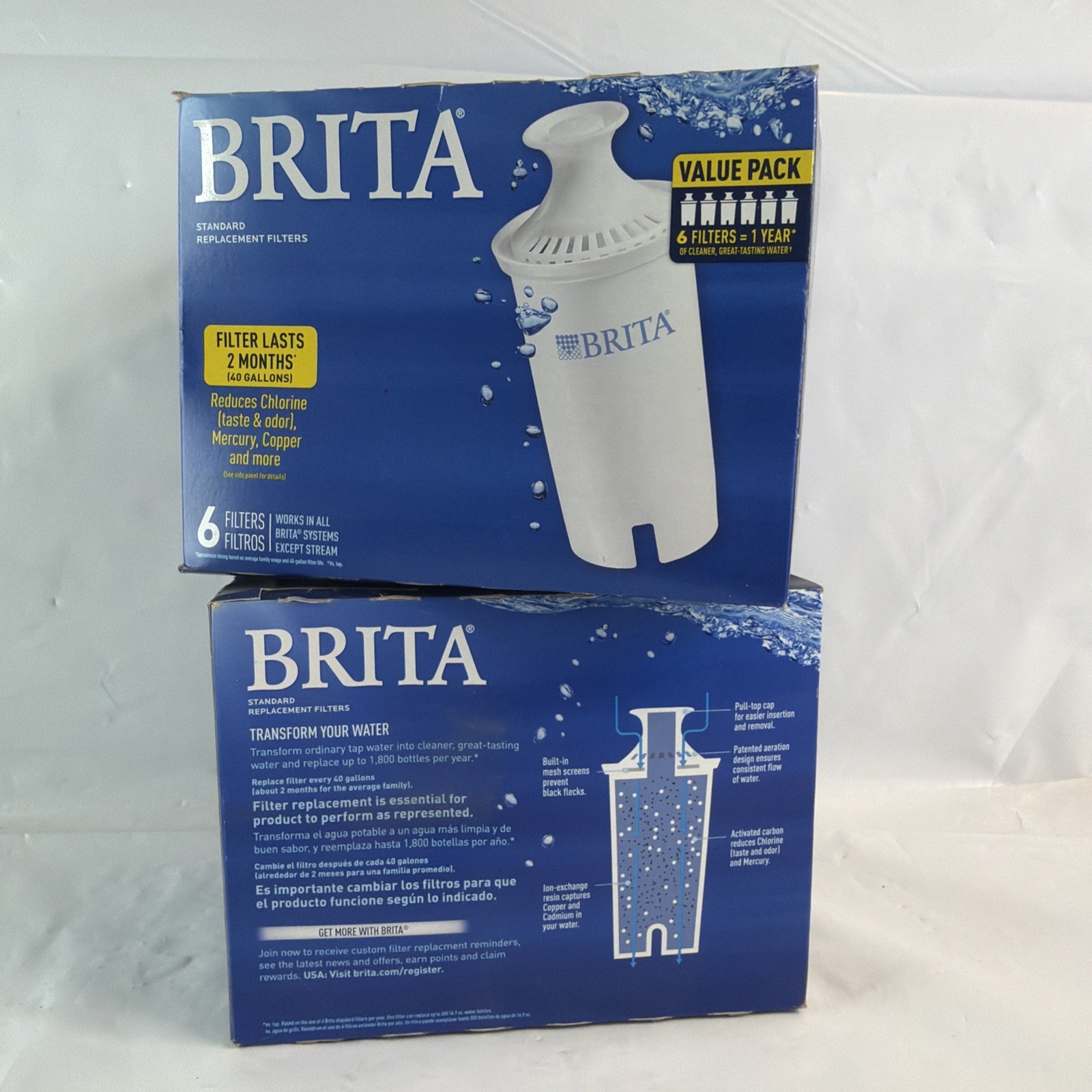 Brita Standard Water Filter Replacement Filters Open Box 11 Total