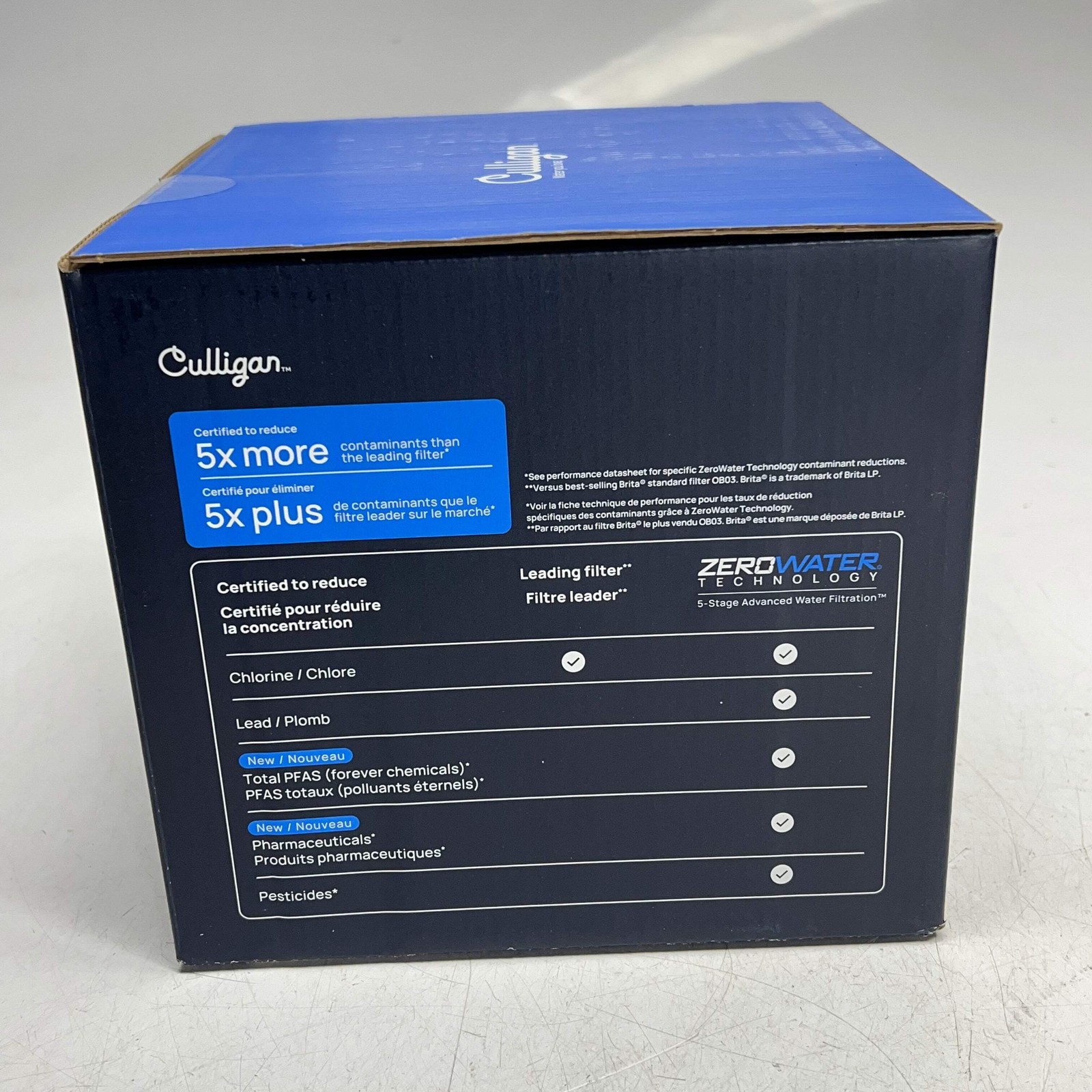 CULLIGAN (4 PACK) 5-stage Filter Replacements For Zero Water Pitcher ZEROF04
