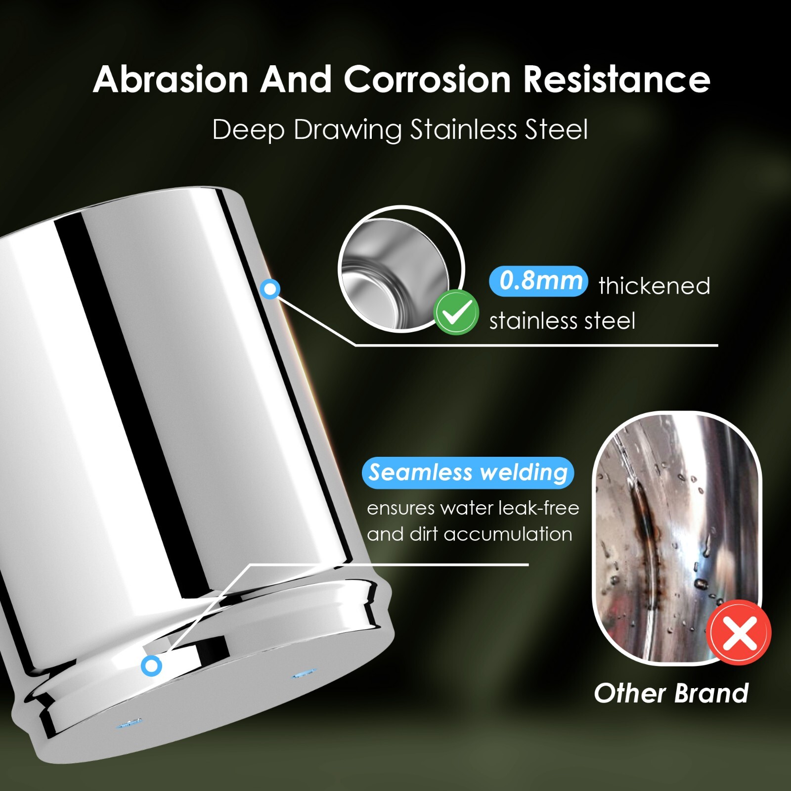 Waterdrop refurbished WD-TK-FS Gravity-fed Water Filter System, 2.25-gallon