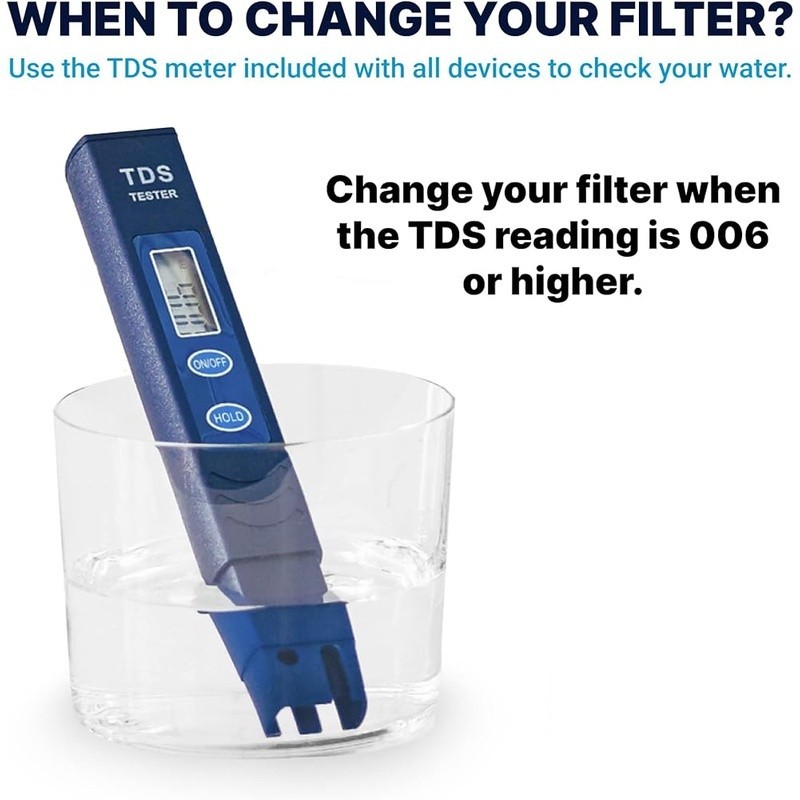 5-Stage Ion Exchange Replacement Filter Pack BPA-Free Removes TDS Lead Chlorine