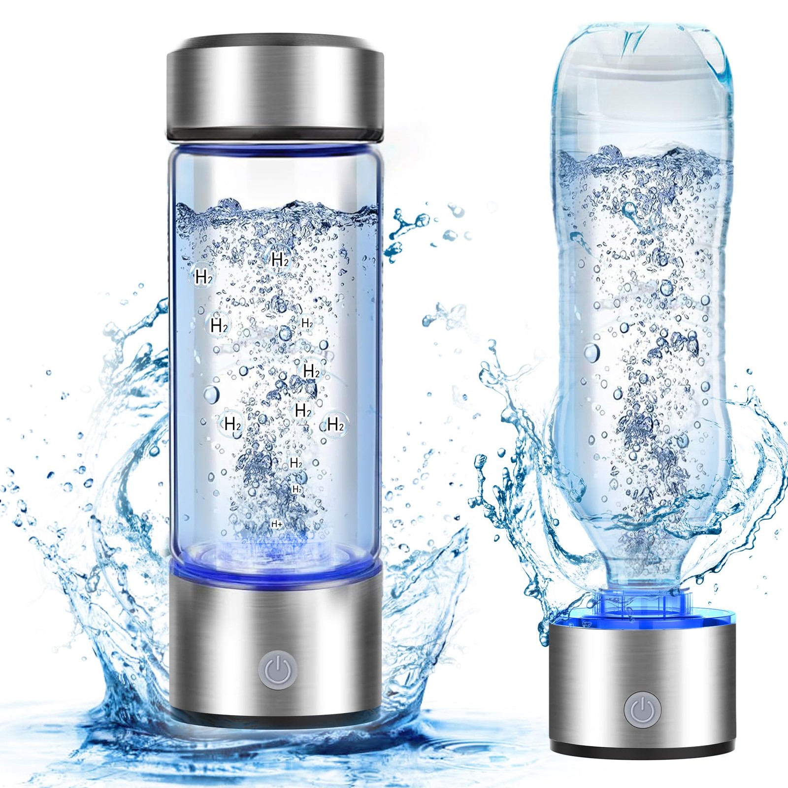 SEDUCTE 2026 NEW HYDROGEN WATER BOTTLE, 2800PPB IN 3MIN XR-14 – SILVER