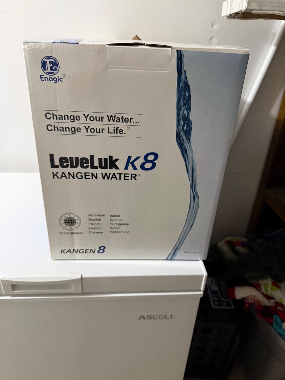 Enagic LeveLuk K8 A26-00 KANGEN WATER Alkaline Filtration Ionizer Machine